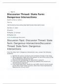 Discussion Thread&colon; State Farm&colon;  Dangerous Intersections