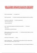 NURS 172 FINAL EXAM 2024&sol;25 ACTUAL QUESTIONSWITH CORRECT ANSWERS UPDATED TO THE LATESTVERSION&period; GRADED A&plus;