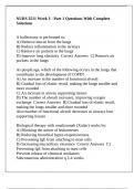 NURS 3511 Week 3 - Part 1 Questions With Complete Solutions