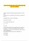 ISYE 6402 MIDTERM PREP EXAM QUESTIONS AND VERIFIED ANSWERS