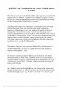 AHIP 2025 Final Exam Questions and Answers &lpar;Verified Answers by Expert&rpar;