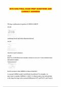 ISYE 6402 FINAL EXAM PREP QUESTIONS AND CORRECT ANSWERS