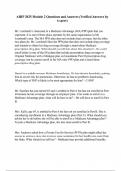 AHIP 2025 Module 2 Questions and Answers &lpar;Verified Answers by Expert&rpar;