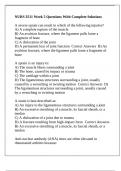 NURS 3511 Week 5 Questions With Complete Solutions