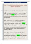 CRJS 475 exam 2 Questions with Detailed Verified  Answers for Accuracy 