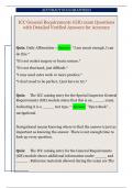 ICC General Requirements &lpar;GR&rpar; exam Questions  with Detailed Verified Answers for Accuracy