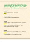 &sol;WGU C963 QUIZZES 1 &ndash; 23 &lpar;Latest 2025&sol; 2026 Update&rpar; American Politics and the US Constitution&vert; Questions and Verified Answers &vert; Graded A&vert; 100&percnt; Correct Solutions&period;&sol;