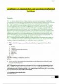 Case Study 124 Appendicitis Exam Questions with Verified Solutions&period;