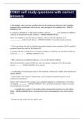 CDEO self study questions with correct answers&period;