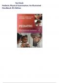 Test Bank- Pediatric Physical Examination&colon;  4th Edition &lpar;Karen G&period; Duderstadt&comma; 2025&rpar; Latest update&vert;&vert; All Chapters 