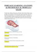 PORTAGE LEARNING ANATOMY & PHYSIOLOGY II&colon; MODULE 6 EXAM