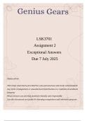 LSK3701 Assignment 2 (Exceptional Answers) Due 7 July 2025