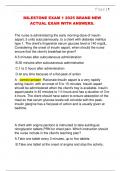 MILESTONE EXAM 1 2025 BRAND NEW  ACTUAL EXAM WITH ANSWERS&period; 