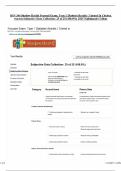 BSN 346 Shadow Health Focused Exam&colon; Type 1 Diabetes Results &vert; Turned In Chelsea warren Subjective Data Collection&colon; 25 of 25 &lpar;100&period;0&percnt;&rpar; 2025 Nightingale College