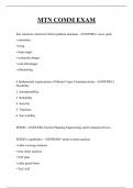 MTN COMM EXAM QUESTIONS AND ANSWERS 2025