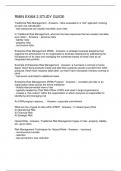 RMIN EXAM 2 STUDY GUIDE