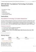 SPE 563 M2&colon; Foundational Terminology Cumulative Assessment &vert; Questions and Answers &vert; 2025 Update &vert; 100&percnt; Correct&period;