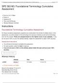 SPE 563 M3&colon; Foundational Terminology Cumulative Assessment &vert; Questions and Answers &vert; 2025 Update &vert; 100&percnt; Correct&period;