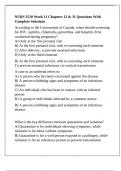 NURS 3510 Week 11 Chapters 12 & 31 Questions With Complete Solutions