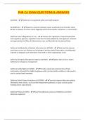 PHR-CA EXAM QUESTIONS & ANSWERS