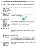 Stormwater Exam With 100&percnt; Verified Answers 