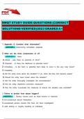 SMQT Study Guide Questions &lpar;Correct Solutions Verified&rpar;2023 GRADED A&plus;