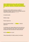 SOWK COMPREHENSIVE &lpar;SOCIAL WORK COMPREHENSIVE  EXAM&rpar; LIBERTY UNIVERSITY NEWEST ACTUAL 2025&sol;2026  WITH COMPLETE QUESTIONS & ANSWERS VERIFIED&sol;GRADED  A&plus;