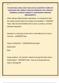 PN 2005 FINAL EXAM LATEST 2025 ACTUAL EXAM WITH COMPLETE  QUESTIONS AND CORRECT DETAILED ANSWERS &lpar;100&percnt; VERIFIED  ANSWERS&rpar; &vert;ALREADY GRADED A&plus;&vert; &vert;&vert;PROFESSOR VERIFIED&vert;&vert;  &vert;&vert;BRANDNEW&excl;&excl;&excl;&vert;&vert;