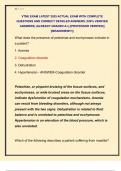 VTNE EXAM LATEST 2025 ACTUAL EXAM WITH COMPLETE  QUESTIONS AND CORRECT DETAILED ANSWERS &lpar;100&percnt; VERIFIED  ANSWERS&rpar; &vert;ALREADY GRADED A&plus;&vert; &vert;&vert;PROFESSOR VERIFIED&vert;&vert;  &vert;&vert;BRANDNEW&excl;&excl;&excl;&vert;&vert;
