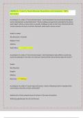 HSPM ch&period; 2 and 6&period; Exam Review Questions and answers&period; 100&percnt;  Accurate&period; 