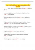  NAA 100 &ndash; Final Exam Questions with Verified Answers &ndash; Full Review of CNA Core Skills and Knowledge