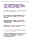 PN3006 Midterm and Final Review &vert; Actual Exam Questions and Answers &vert; 2025 Update Rated A&plus;