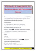 ServiceNow CIS - SAM &lpar;Software Asset Management&rpar; Exam 2025 Questions and Answers