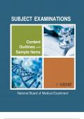 NBME &lpar;2025&rpar; Actual Exam Questions and Answers A&plus; Graded &comma; All Chapters Included&period;
