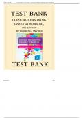 Clinical Reasoning Cases in Nursing &ndash; 7th Edition by Harding & Snyder &ndash; Complete Test Bank with Exam-Ready Questions