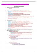  EXAM REVIEW GUIDE NUR 283 PATHOPHYSIOLOGY COMPLETE SOLUTIONS&vert; 100&percnt; CORRECT&vert; ALREADY GRADED A&plus;&excl;&excl;&excl;