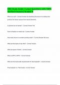 RRO Study Guide &vert; Latest Questions with 100&percnt; Verified Answers&vert; Graded A