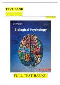 Biological Psychology&comma; 14th Edition&comma; James W&period; Kalat Test Bank &vert; Complete Guide A&plus;