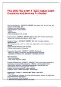 PAD 3003 FSU exam 1 &lpar;2025&rpar; Actual Exam Questions and Answers A&plus; Graded&period;