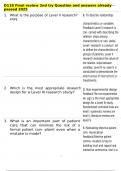 D118 Final review 2nd try Question and answers already passed 2025