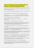 OSHA 10 HOUR FINAL EXAM QUESTIONS WITH ALL CORRECT & VERIFIED ANSWERS &lpar;UPDATED&rpar;