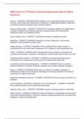 WGU Intro to IT Practice Exam 66 Questions with Verified Answers&comma;100&percnt;CORRECT