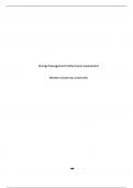 C721 change management Task 1Complete Solution WGU passed first attempt