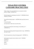 TEXAS PEST CONTROL CATEGORY PRACTICE TEST QUESTIONS AND ANSWERS 2025