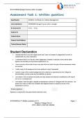 Sitxfin009 Manage finances within a budget with complete solutions Already Passed with Distinction&period;