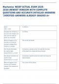 Exam &lpar;elaborations&rpar; Mechanics NEIEP  