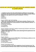 MN 568 UNIT 6 REVIEW EXAM QUESTIONS AND ANSWERS GRADED A&plus; LATEST UPDATE&period;