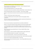 AVIT 309 Test 1 Questions and Answers Fully Solved Latest Update 2025