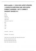 BICSI IN250 Optical Fiber Review latest updated questions and answers&period;