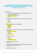 Essential Pathophysiology &lpar;NUR2063&rpar; &ndash; Rasmussen College &ndash; 2025&sol;2026 &ndash; Final Exam Study Guide Questions and Answers